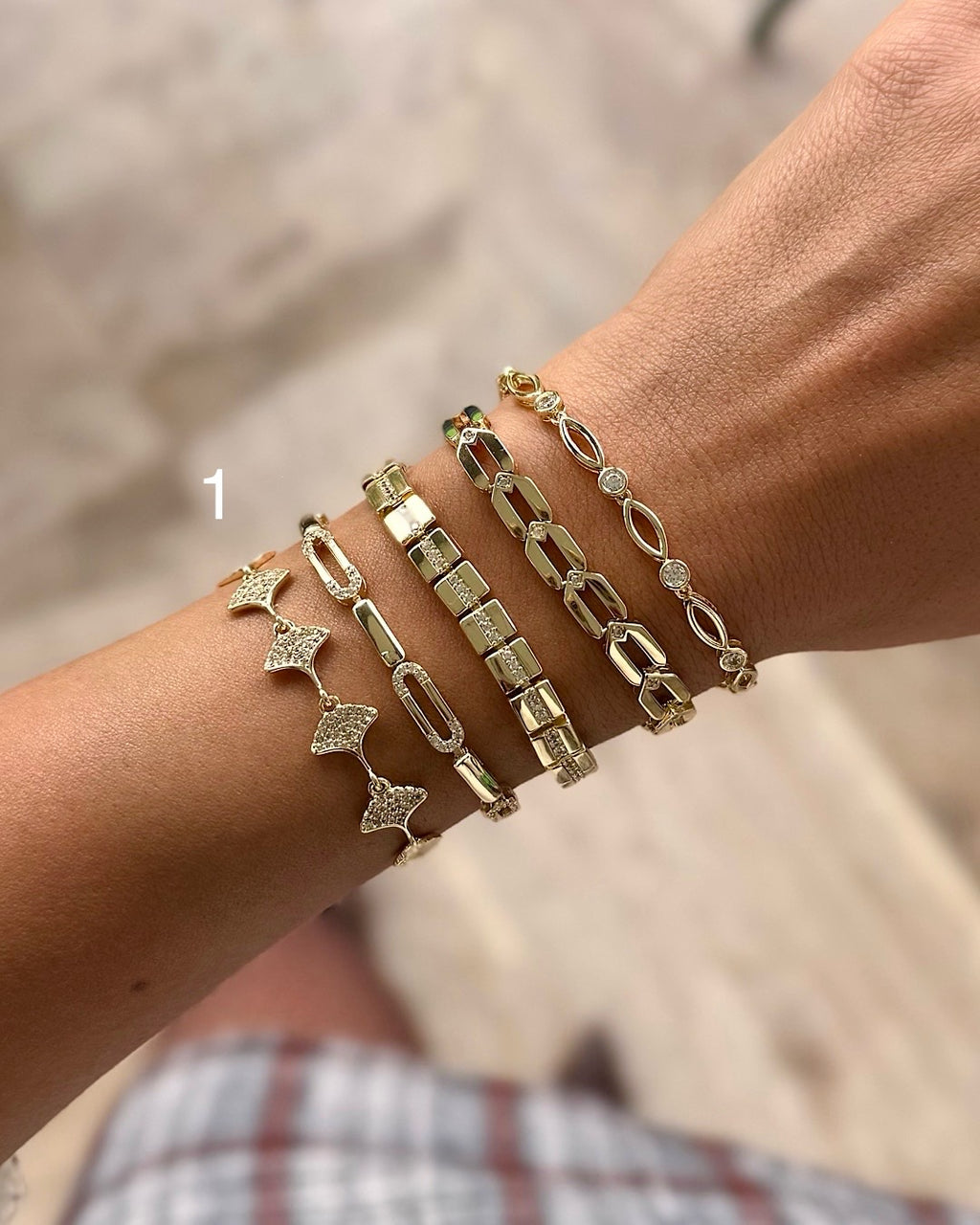 Yaprak Ataç Bileklik