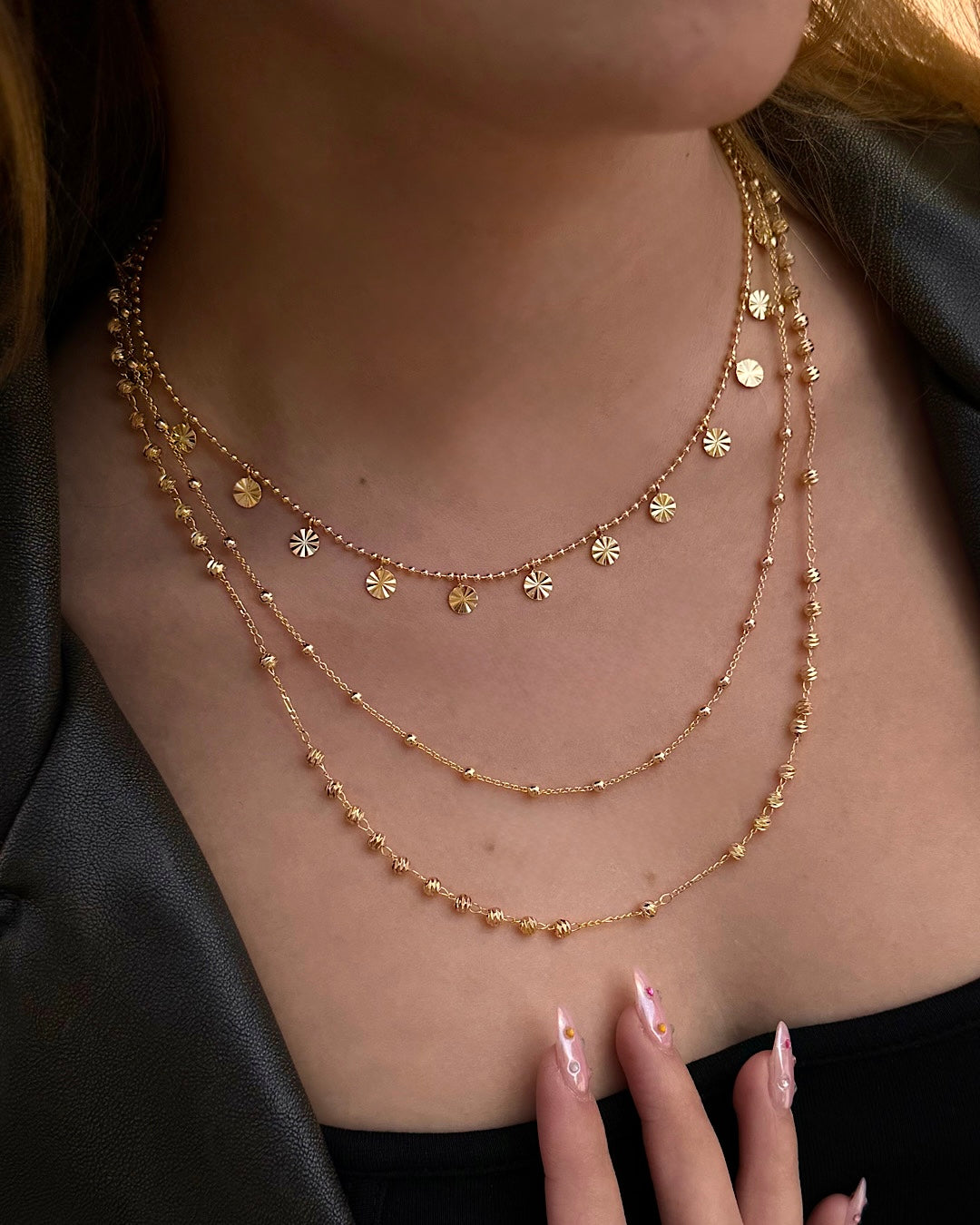 İkili Pullu Kolye ve Dorika