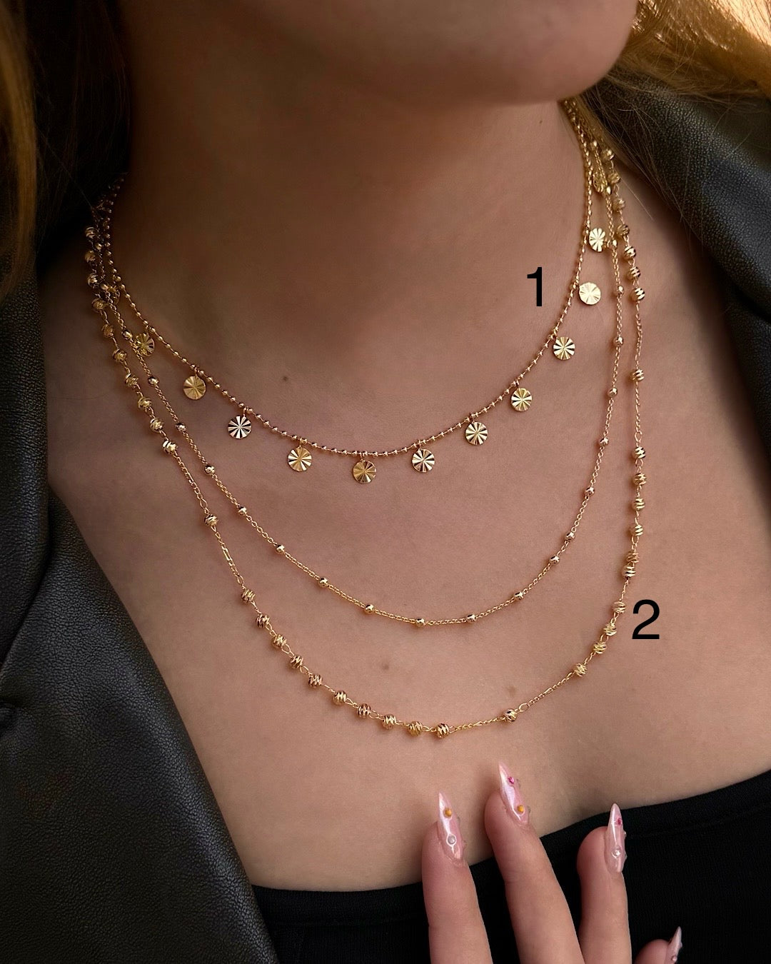 İkili Pullu Kolye ve Dorika