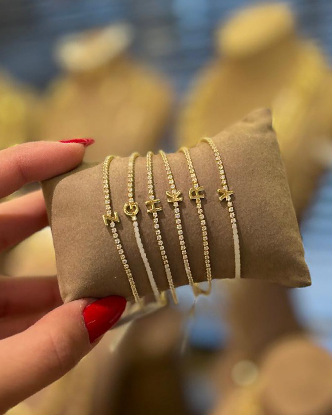 Minimal Harf bileklik