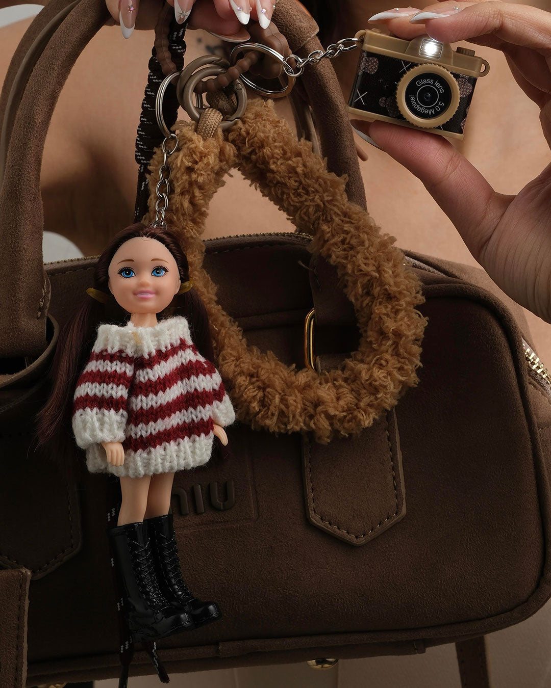 Fotoğraf Makineli Bebek Charm