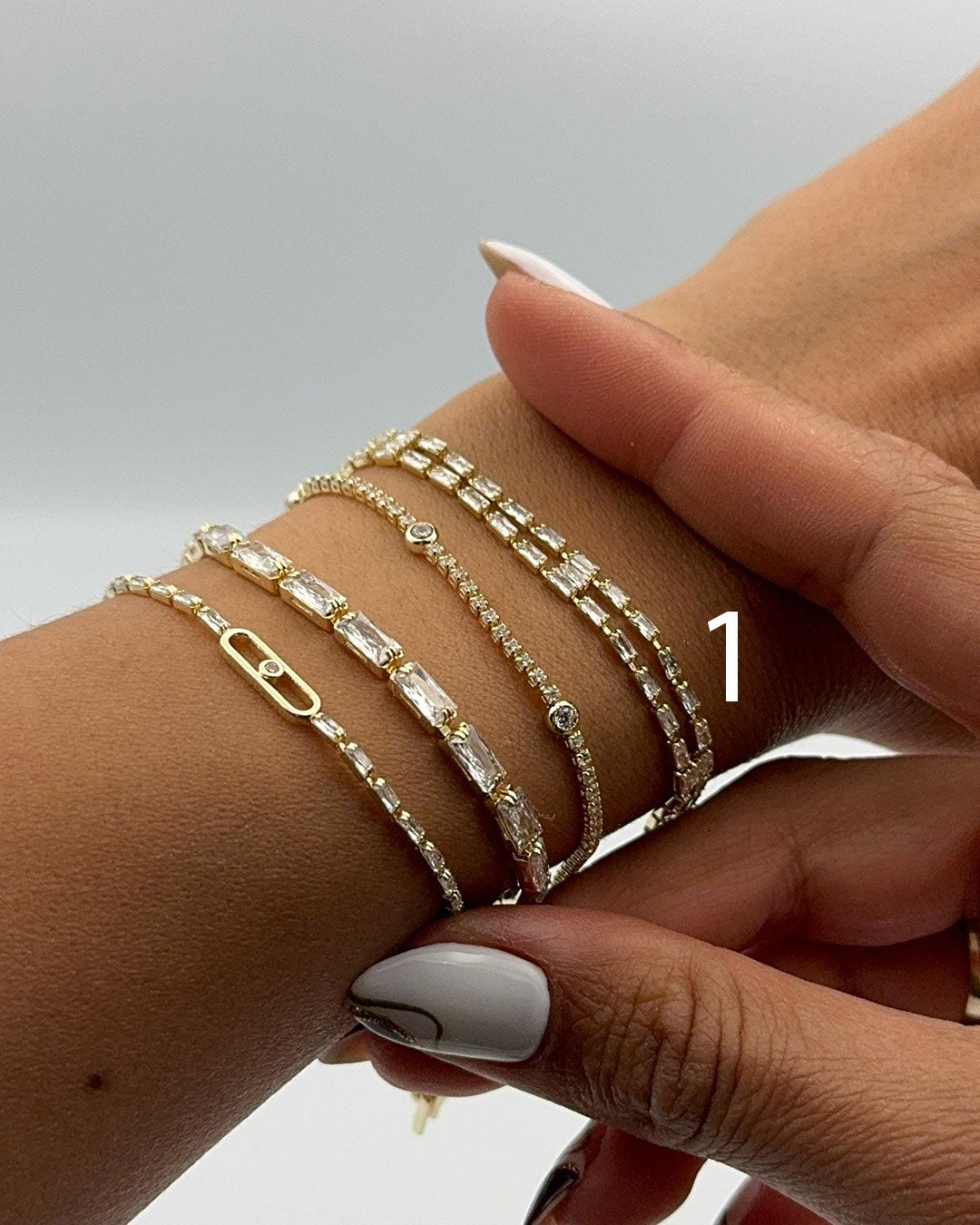 Gold Kalın Marka Su Yolu Bileklik