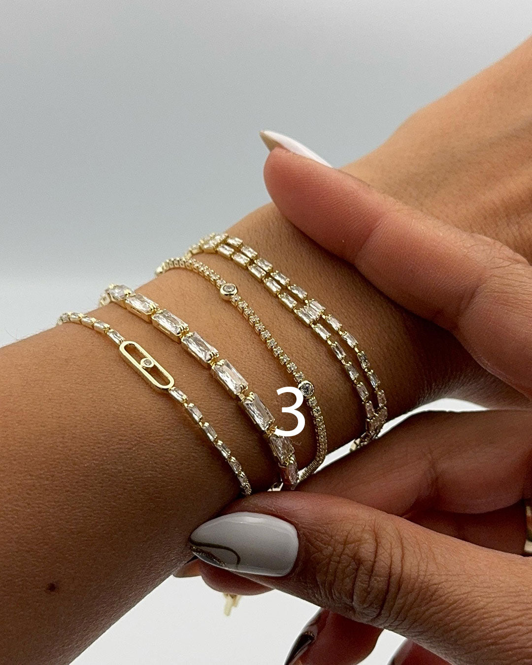 Gold Kalın Marka Su Yolu Bileklik