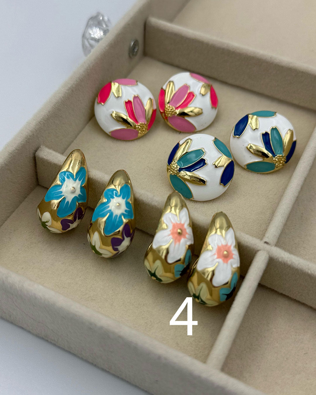 Marka Renkli Bahar Küpeler